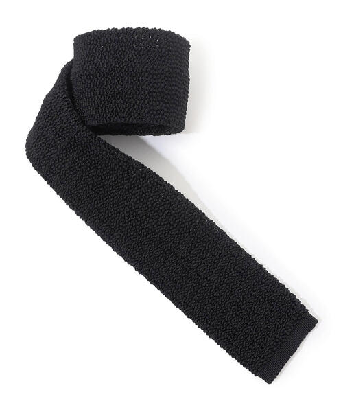 TOMORROWLAND (トゥモローランド)の「TOMORROWLAND シルク ニットタイ(ネクタイ・メンズ・ホワイト/ブラック/ダークグリーン/ネイビー/パープル/バーガンディー・FREE)」の3枚目の写真