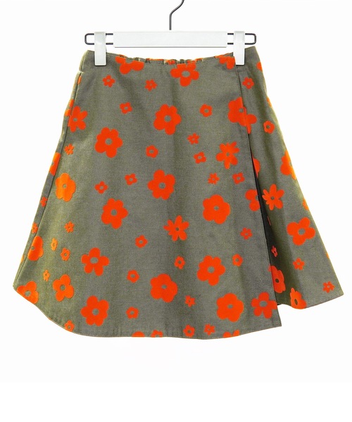 NON TOKYO(ノントーキョー)の「FLOKING FLOWER DENIM CULOTTES / NON-23S-0204(デニムパンツ・レディース・インディゴブルー/カーキ/ブラック・FREE)」の21枚目の写真