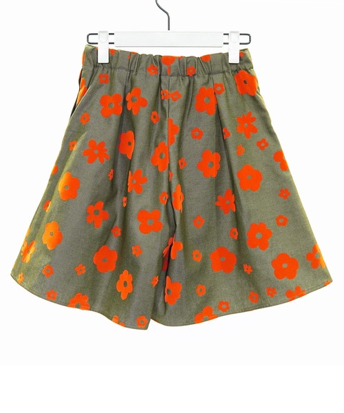 NON TOKYO(ノントーキョー)の「FLOKING FLOWER DENIM CULOTTES / NON-23S-0204(デニムパンツ・レディース・インディゴブルー/カーキ/ブラック・FREE)」の22枚目の写真