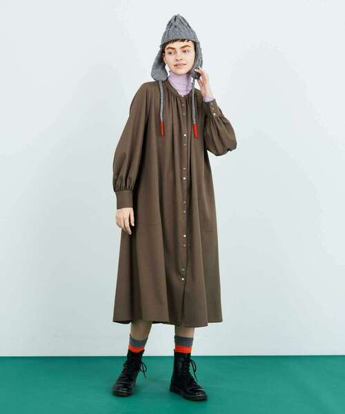 FRAPBOIS(フラボア)の「フライトキャップ(ニットキャップ/ビーニー・レディース・グレー系その他/ホワイト系その他・FREE)」の5枚目の写真