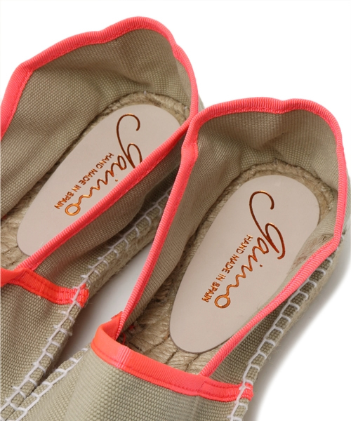 GAIMO（ガイモ）の「【Ciaopanic】【GAIMO】　エスパシューズ（サンダル・レディース・ベージュ・38/37/36）」の6枚目の写真