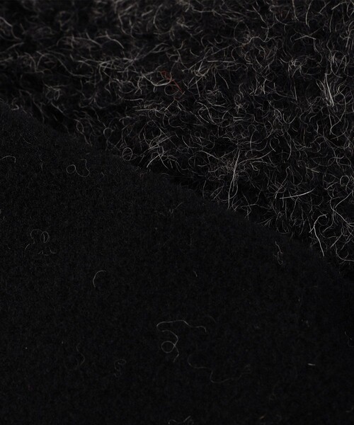 COLD BREAKER（コールドブレーカー）の「COLD BREAKER/コールドブレーカー WOOL PILE X FLEECE/ウール パイル×フリース（キャップ・メンズ・ブラック/オリーブ/グレー/ライトグレー/パープル・ﾌﾘ-）」の8枚目の写真