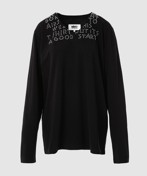 MM6 Maison Margiela(エムエムシックス メゾン マルジェラ)の「T-SHIRT(Tシャツ/カットソー・メンズ・ホワイト/ブラック/その他・M/L)」の3枚目の写真