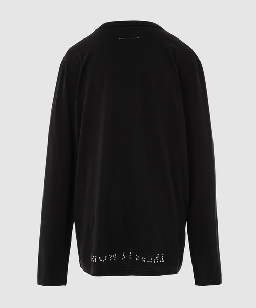 MM6 Maison Margiela(エムエムシックス メゾン マルジェラ)の「T-SHIRT(Tシャツ/カットソー・メンズ・ホワイト/ブラック/その他・M/L)」の4枚目の写真