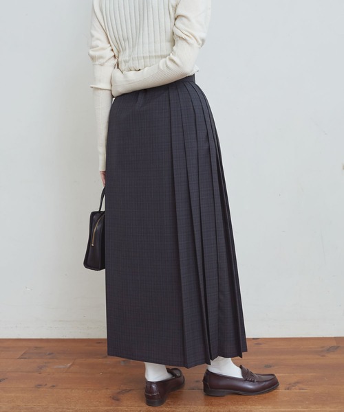fig London（フィグロンドン）の「Check プリーツSK（スカート）」 - WEAR