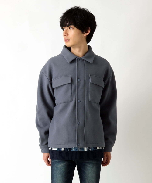 MK MICHEL KLEIN HOMME (エムケーミッシェルクランオム)の「CPOストレッチブルゾン(ブルゾン・メンズ・ライトブルー/ブラック/ライトブラウン/アイボリー・48/46)」の7枚目の写真
