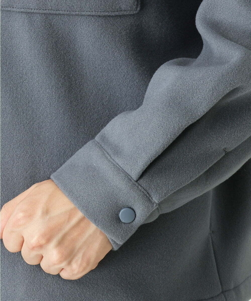 MK MICHEL KLEIN HOMME (エムケーミッシェルクランオム)の「CPOストレッチブルゾン(ブルゾン・メンズ・ライトブルー/ブラック/ライトブラウン/アイボリー・48/46)」の12枚目の写真