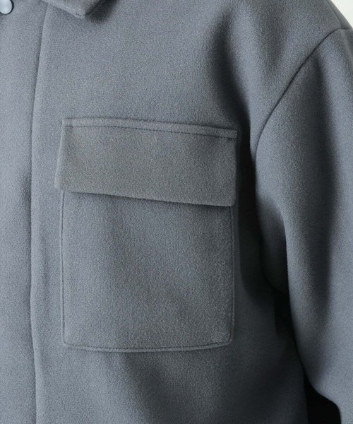 MK MICHEL KLEIN HOMME (エムケーミッシェルクランオム)の「CPOストレッチブルゾン(ブルゾン・メンズ・ライトブルー/ブラック/ライトブラウン/アイボリー・48/46)」の15枚目の写真