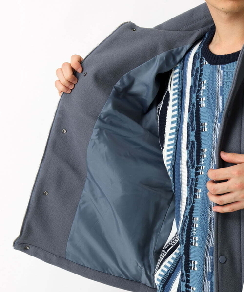 MK MICHEL KLEIN HOMME (エムケーミッシェルクランオム)の「CPOストレッチブルゾン(ブルゾン・メンズ・ライトブルー/ブラック/ライトブラウン/アイボリー・48/46)」の18枚目の写真