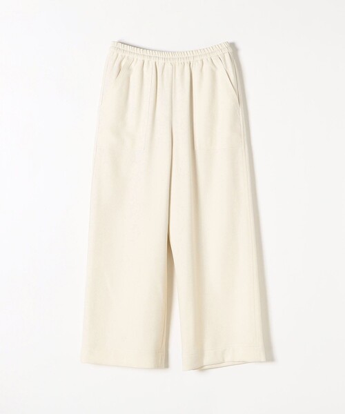 SHIPS any(シップス エニィ)の「【WEB限定】SHIPS any:〈洗濯機可能〉ウール ライク イージー ワイド パンツ(その他パンツ・レディース・ブラック/ホワイト・38/36)」の3枚目の写真