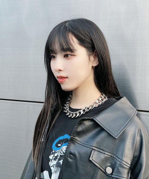 Figments(フィグメンツ)の「キヘイチェーンネックレス(ネックレス・レディース・シルバー/ブラック・FREE)」の10枚目の写真