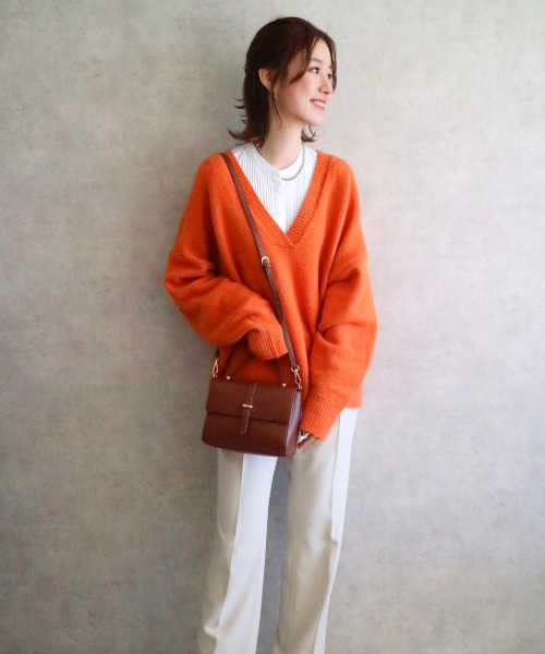 maison vert(メゾンヴェール)の「【インフルエンサー yukaさんコラボ】スクエアフラップショルダー(ショルダーバッグ・レディース・ブラック/チョコ/グレー・FREE)」の15枚目の写真