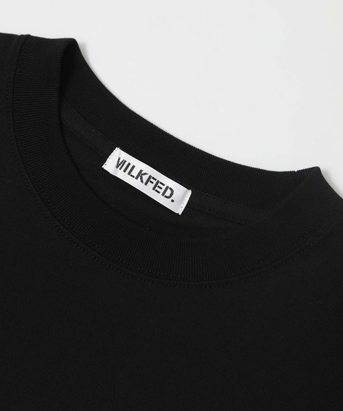 MILKFED.（ミルクフェド）の「HEART LOGO WIDE S/S TEE（Tシャツ/カットソー・レディース・オフホワイト/ホワイト/ブラック/ピンク/グレー・ONE SIZE）」の13枚目の写真