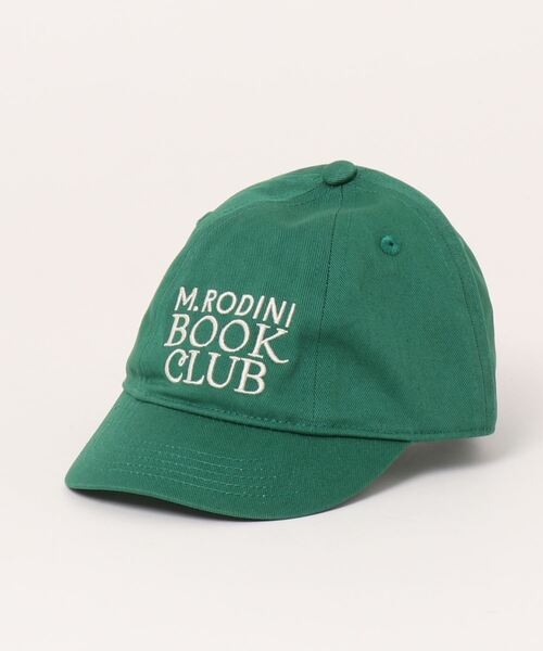 Mini Rodini(ミニロディーニ)の「mini rodini / 刺繍キャップ(キャップ・キッズ・イエロー/ピンク/オフホワイト/グリーン・52cm/56cm/48cm)」の3枚目の写真
