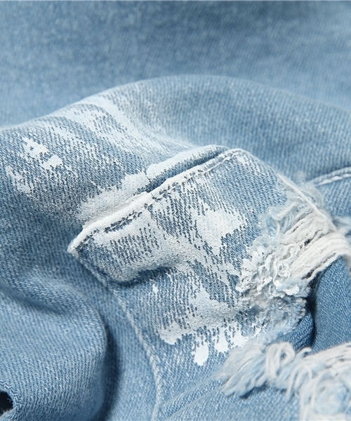 DANKE SCHON(ダンケシェーン)の「DankeSchon/ダンケシェーン/DamegeDenim JoggerPants(デニムパンツ・メンズ・ブルー・SMALL/LARGE/X-LARGE/MEDIUM)」の7枚目の写真