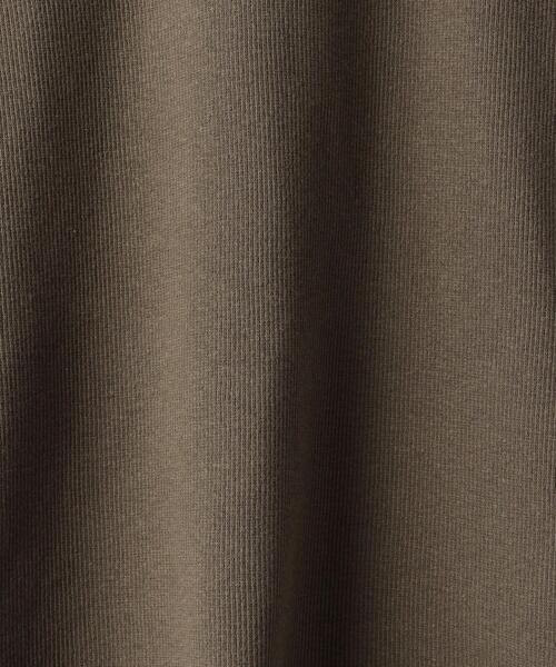 COOME（コーメ）の「＜COOME＞BABY ショートスリーブ Tシャツ（Tシャツ/カットソー・レディース・オリーブ/オフホワイト・M）」の16枚目の写真