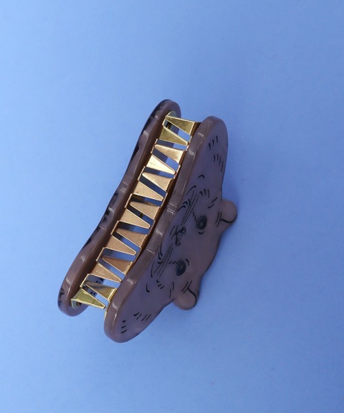 didizizi(ディディジジ)の「食べすぎハム ヘアクリップ(バレッタ/ヘアクリップ・レディース・ベージュ・FREE)」の2枚目の写真