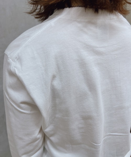 un dix cors（アンディコール）の「フォトプリントロンT（Tシャツ/カットソー・レディース・アイボリー/ブラック・FREE）」の20枚目の写真