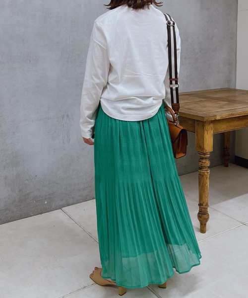 un dix cors（アンディコール）の「フォトプリントロンT（Tシャツ/カットソー・レディース・アイボリー/ブラック・FREE）」の21枚目の写真