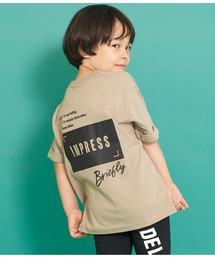 ロールアッププリントビッグTシャツ【親子お揃い】