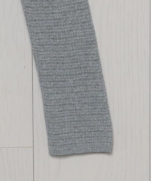 H　BEAUTY&YOUTH UNITED ARROWS（エイチビューティーアンドユースユナイテッドアローズ）の「＜H＞TC RIB LONG CARDIGAN/カーディガン（カーディガン/ボレロ・レディース・ブラック/グレー/ライム・FREE）」の11枚目の写真