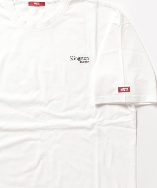 NESTA(ネスタ)の「【ZOZO限定】KINGSTON 半袖 Tシャツ(Tシャツ/カットソー・メンズ・ホワイト/ブラック/クリーム・L/XL)」の5枚目の写真