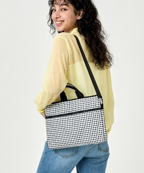 LeSportsac（レスポートサック）の「TH LAPTOP CASE ギンガムチェック
