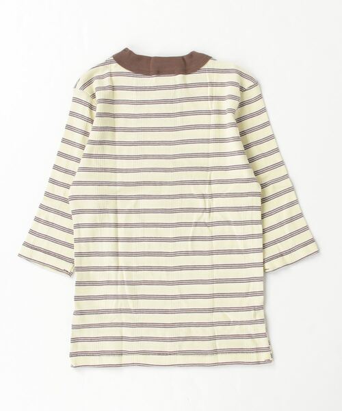 MILLER(ミラー)の「Miller/ミラー PRIB 5S TEE 5分袖ティー(Tシャツ/カットソー・レディース・ブラウン/イエロー/ブルー・F)」の4枚目の写真