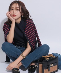 JUSGLITTY（ジャスグリッティー）の「ボーダーカーデアンサンブル
