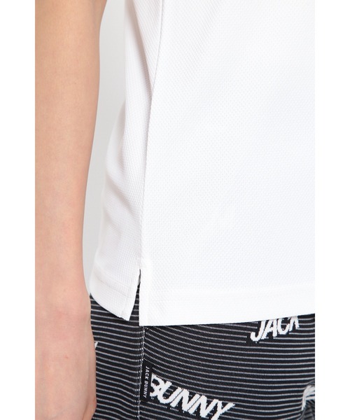 Jack Bunny!! ストレッチハニカム 半袖ハイネックカットソー M Jack Bunny!!（ジャックバニー）の「【Jack Bunny!!】ストレッチ
