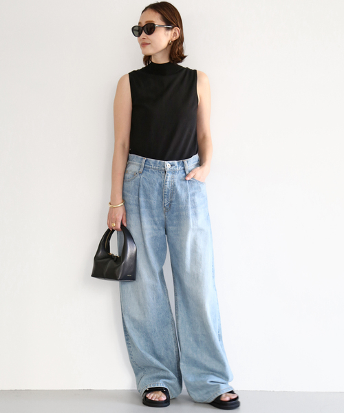 Deuxieme Classe ノースリーブ　プルオーバー 新品‼️ ICE ノースリーブ プルオーバー（ニット/セーター）｜Deuxieme