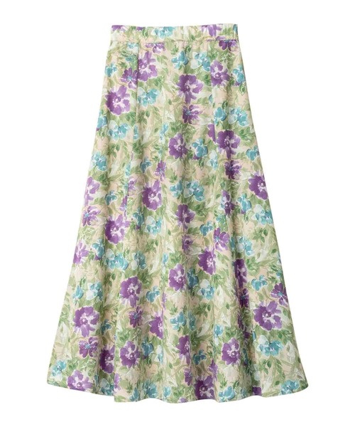 alotta（アロッタ）の「無地＆柄アソートフレアースカート（スカート・レディース・ドット/ブルー/ブラック系その他/オレンジ系その他/ネイビー/ピンク/ホワイト系その他/パープル系その他・LARGE/MEDIUM/X-LARGE/XX-LARGE）」の4枚目の写真