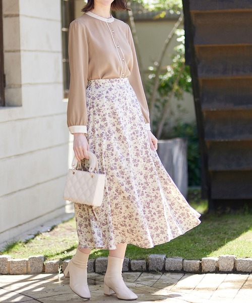 alotta（アロッタ）の「無地＆柄アソートフレアースカート（スカート・レディース・ドット/ブルー/ブラック系その他/オレンジ系その他/ネイビー/ピンク/ホワイト系その他/パープル系その他・LARGE/MEDIUM/X-LARGE/XX-LARGE）」の12枚目の写真