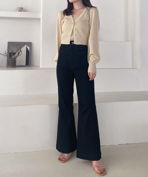 Heather（ヘザー）の「フロントポケットデニム 704503（デニムパンツ