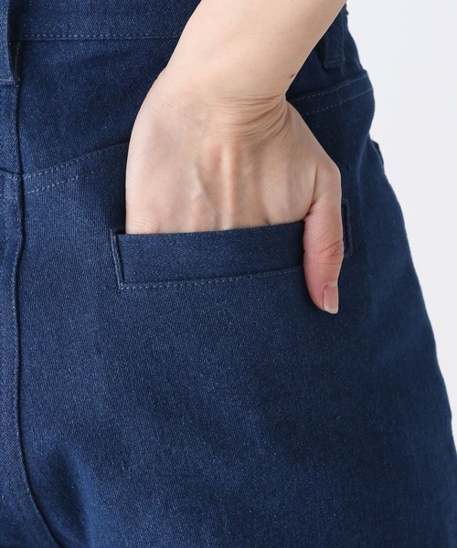 Heather（ヘザー）の「フロントポケットデニム　704503（デニムパンツ・レディース・ブラック/ブルー・SMALL/MEDIUM）」の14枚目の写真