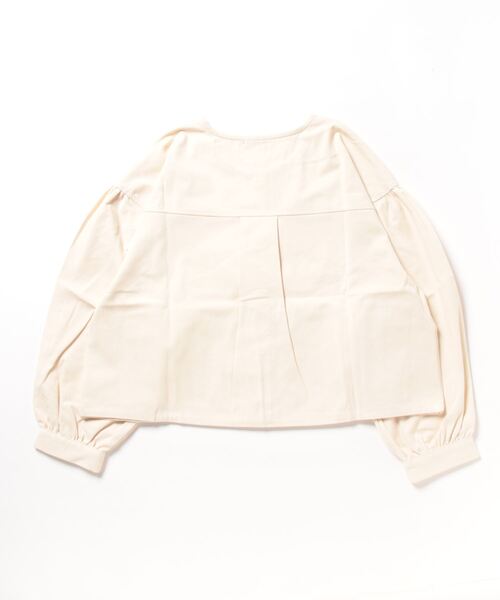 flower(フラワー)の「サニージャケット2(ノーカラージャケット・レディース・アイボリー・FREE)」の7枚目の写真