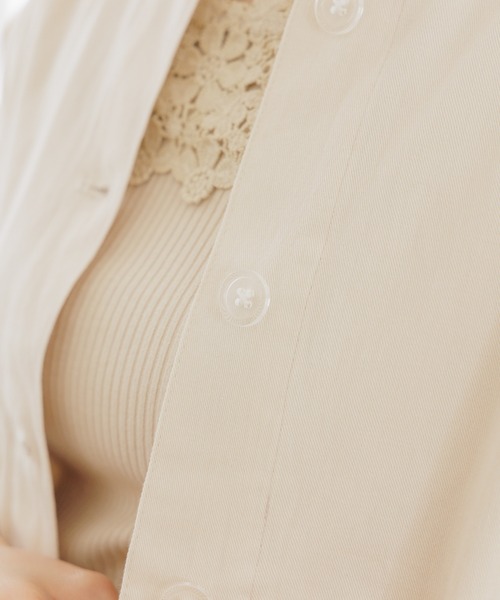 flower(フラワー)の「サニージャケット2(ノーカラージャケット・レディース・アイボリー・FREE)」の22枚目の写真