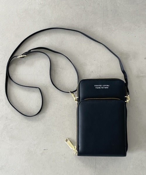 thank U more（サンキューモア）の「スクエア　スマホショルダーバッグ（ショルダーバッグ・レディース・ブルー/ブラック/ベージュ/ブラウン・FREE）」の16枚目の写真