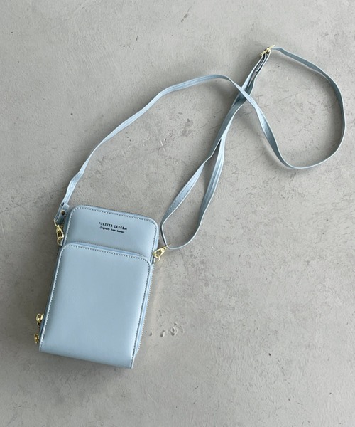 thank U more（サンキューモア）の「スクエア　スマホショルダーバッグ（ショルダーバッグ・レディース・ブルー/ブラック/ベージュ/ブラウン・FREE）」の9枚目の写真