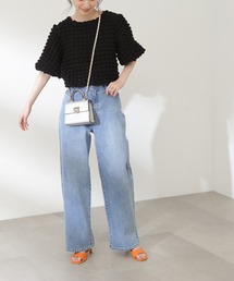 N.（N. Natural Beauty Basic） | 【S Size Line】◆５ポケットワイドデニムパンツ(デニムパンツ)