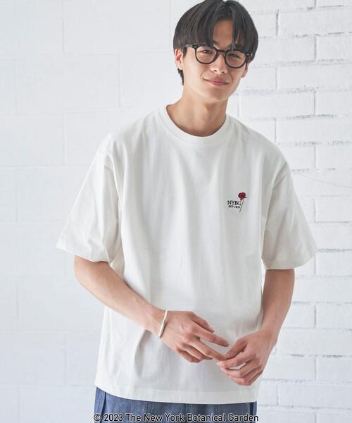 coen(コーエン)の「NY BotanicalGarden(ニューヨークボタニカルガーデン)プリントTシャツ(Tシャツ/カットソー・メンズ・その他1/ホワイト/ダークグレー・L/S/XL/M)」の11枚目の写真