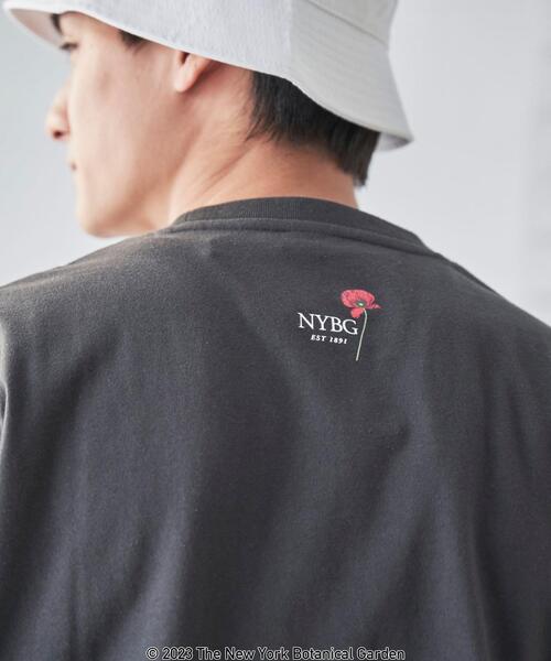 coen(コーエン)の「NY BotanicalGarden(ニューヨークボタニカルガーデン)プリントTシャツ(Tシャツ/カットソー・メンズ・その他1/ホワイト/ダークグレー・L/S/XL/M)」の15枚目の写真