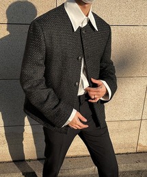 ASCLO | ASCLO Final Tweed Jacket(ノーカラージャケット)