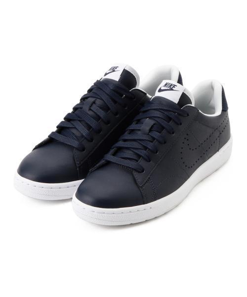 NIKE（ナイキ）の「NIKE / テニス クラシック ウルトラレザー FO (802395）（スニーカー・レディース・ホワイト/ネイビー・23/23.5/25/24.5/24）」の13枚目の写真