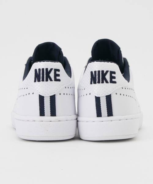 NIKE（ナイキ）の「NIKE / テニス クラシック ウルトラレザー FO (802395）（スニーカー・レディース・ホワイト/ネイビー・23/23.5/25/24.5/24）」の11枚目の写真