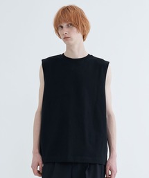 STUDIOUS | NO SLEEVE TEE(Tシャツ/カットソー)
