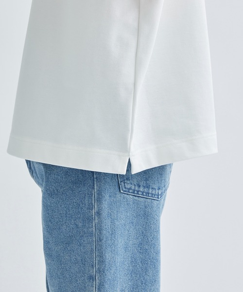 STUDIOUS(ステュディオス)の「NO SLEEVE TEE(Tシャツ/カットソー・メンズ・ブラック/ホワイト・2/3)」の15枚目の写真