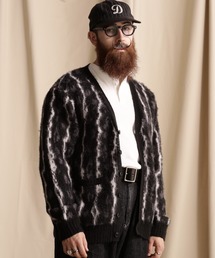 schott | Schott/ショット/SHAGGY KNIT CARDIGAN THUNDERBOLT PANTHER/シャギーニットカーディガン サンダーボルトパンサー(カーディガン/ボレロ)