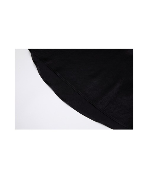 EKCOOKIES(イーケークッキーズ)の「【 EKCOOKIES 】Vネック光沢キャミソール(キャミソール・レディース・ブラック/シルバー・S/M/L)」の12枚目の写真