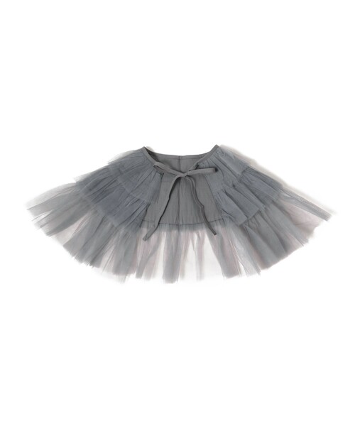 Ray BEAMS（レイビームス）の「DIR 69 × Ray BEAMS / 別注 チュール 付け襟（その他小物・レディース・ブラック/グレー・ONE SIZE）」の2枚目の写真